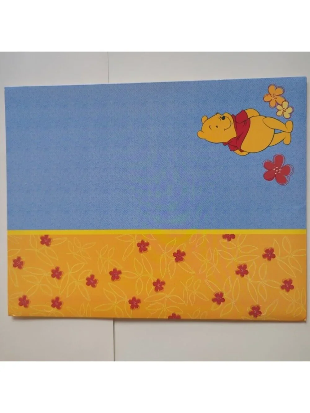 Vtg Lot Of 9 Disney's Winnie the Pooh Mixed Brand Folders for 3 Ring Binders